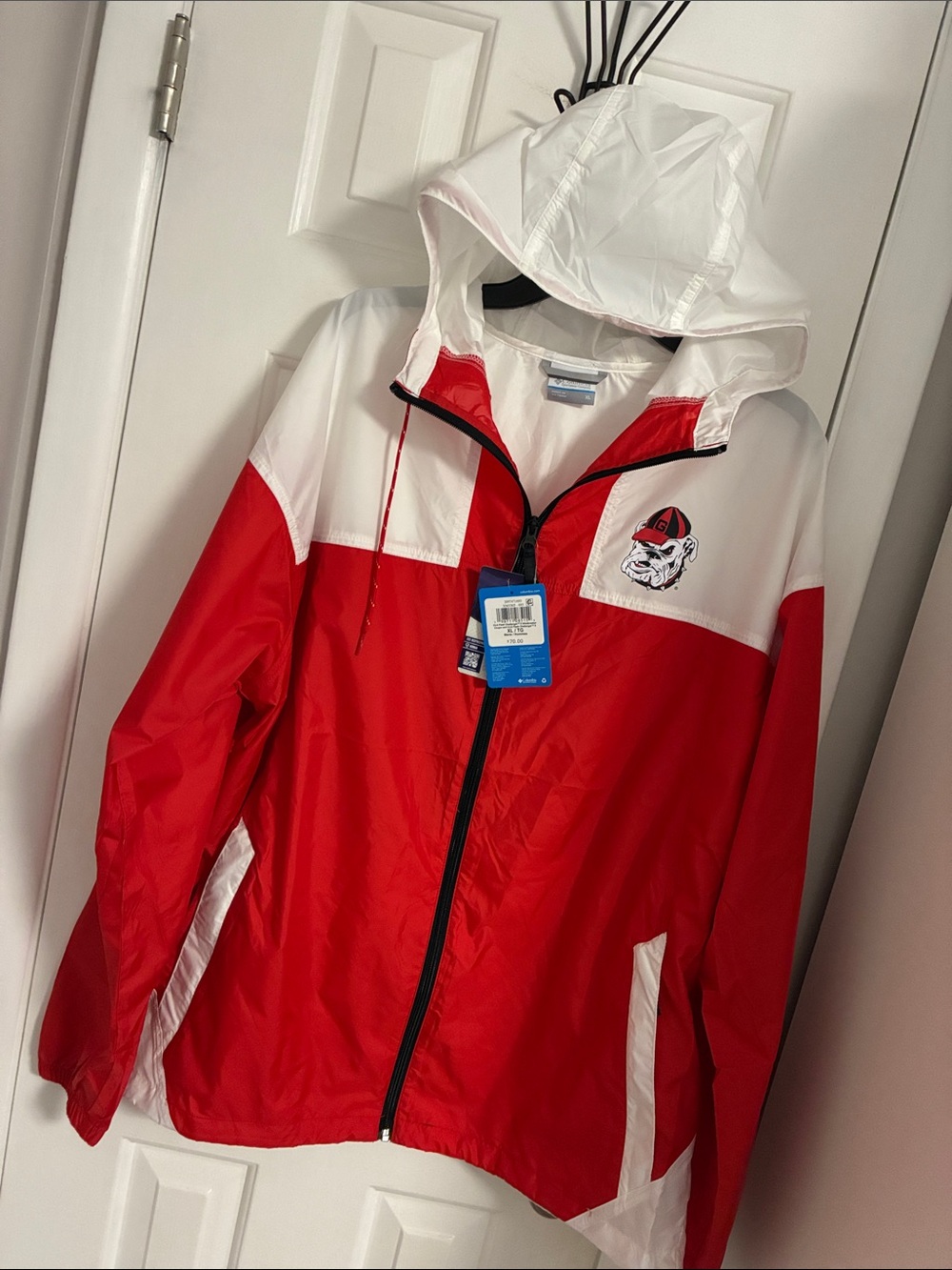 Georgia Bulldogs Columbia Windbreaker Jacket
